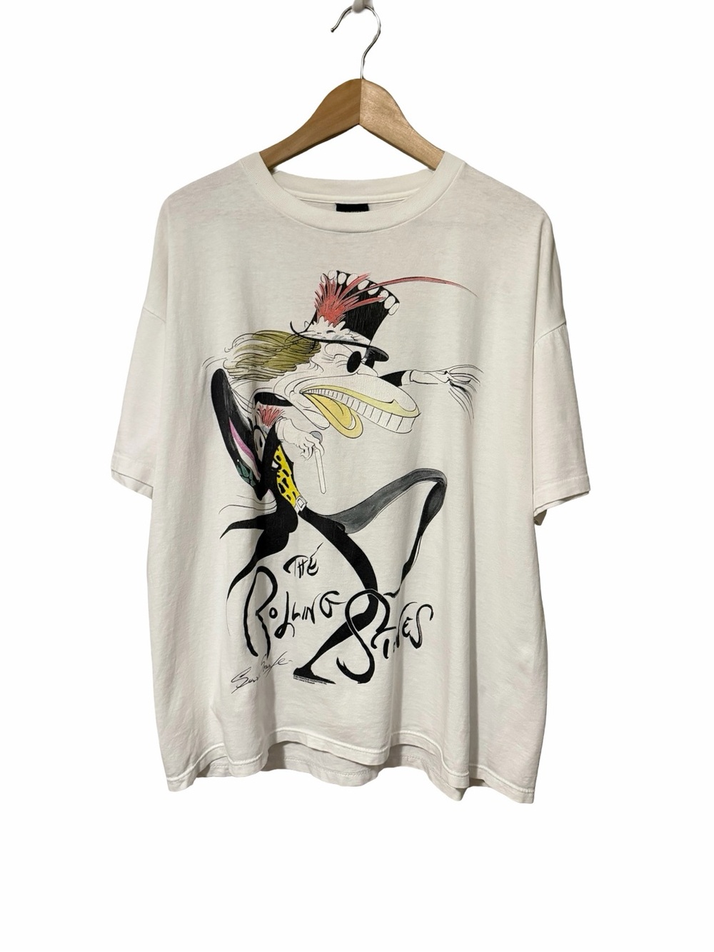 Vintage 1994 Rolling Stones Voodoo Lounge T Shirt Gerald Scarfe Brockum